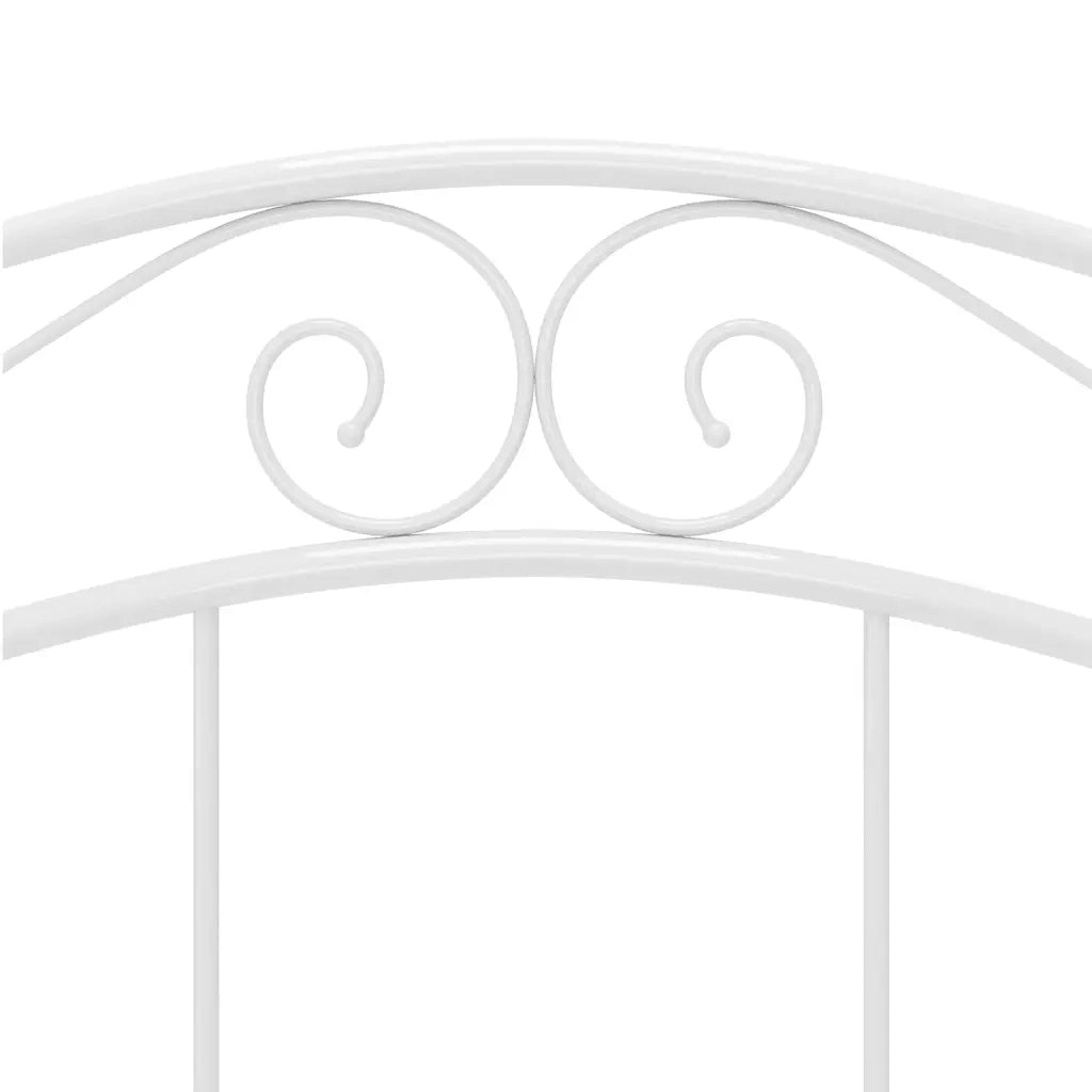 Giroletto-Struttura Letto Bianco in Metallo 120x200 cm 294408