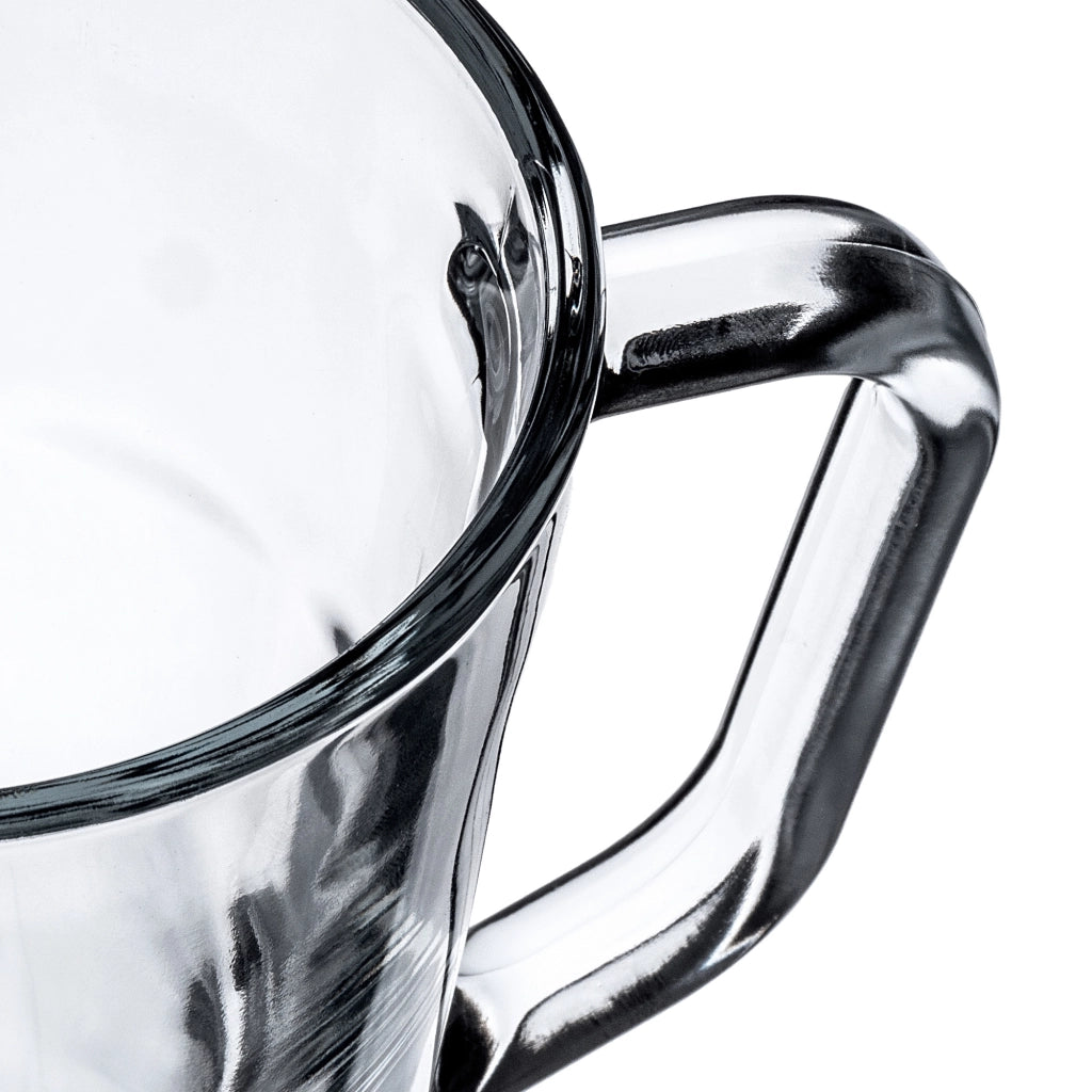 Caraffa in vetro KADAX per acqua, limonata, succo di frutta, 1 litro per acqua, bevande, composte.
