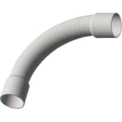 CURVA 90  ° IP40 X TUBO RIGIDO PVC - GRIGIO MM 25- 25 pezzi