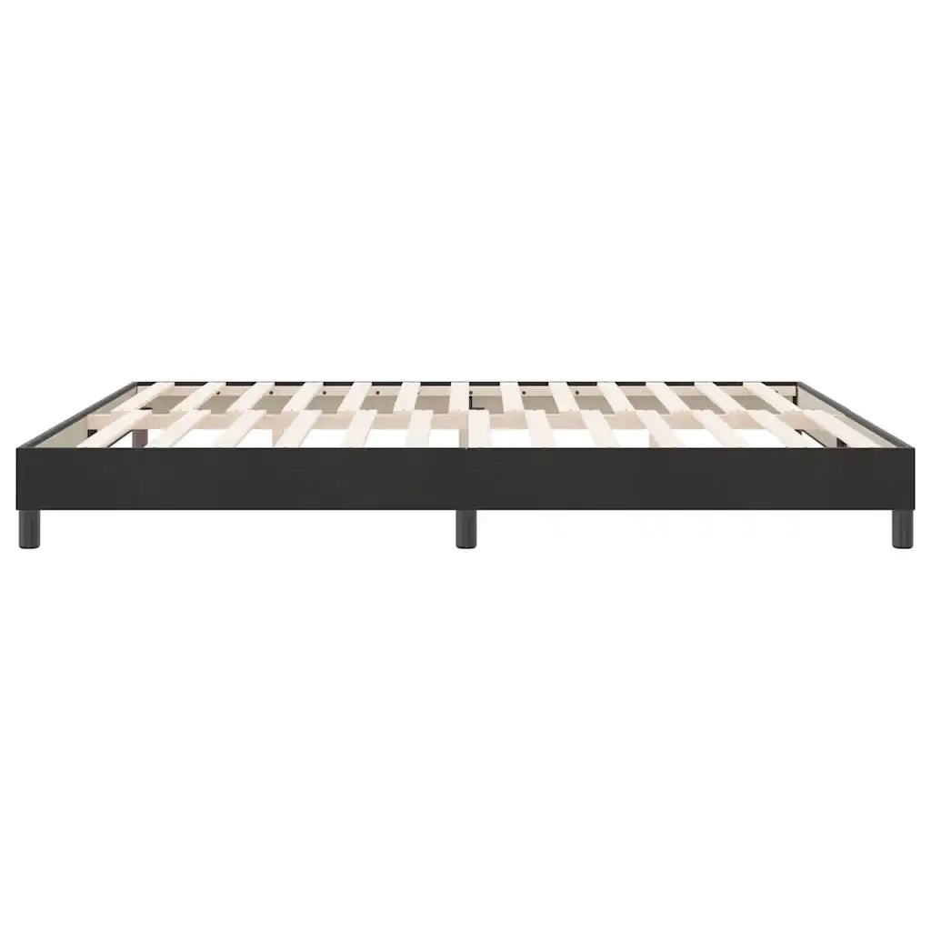 vidaXL Giroletto senza Materasso Nero 180x210 cm in Velluto
