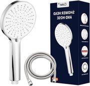 Douchekop 5 modi di spruzzo alta pressione con tubo Power-set per bassa pressione dell'acqua