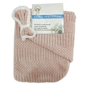 Trade Shop - Cuffia Asciugamano Shampoo Bagno Doccia Asciuga Capelli Fiocchetto Rosa 79631 -