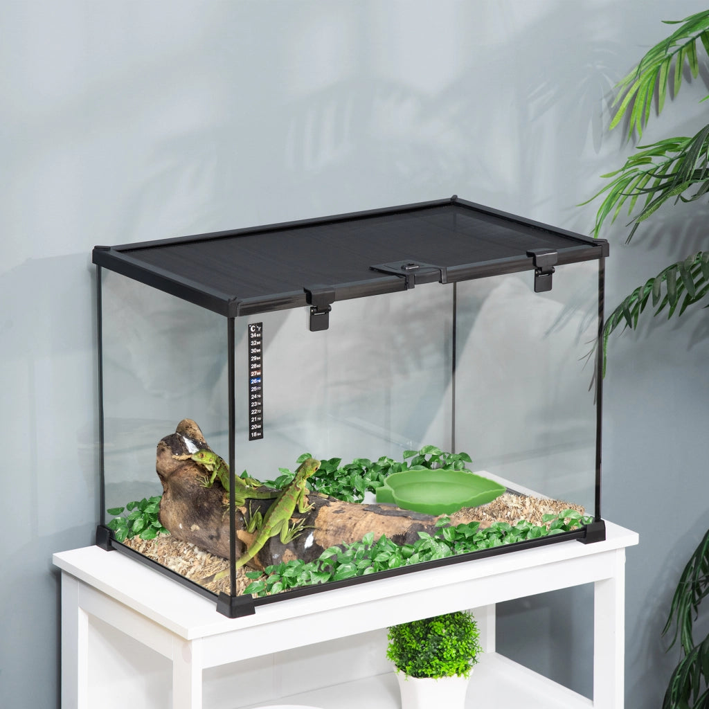Terrario per Rettili ¨C Zephmum ¨C Rete Metallo 60x40x40 cm