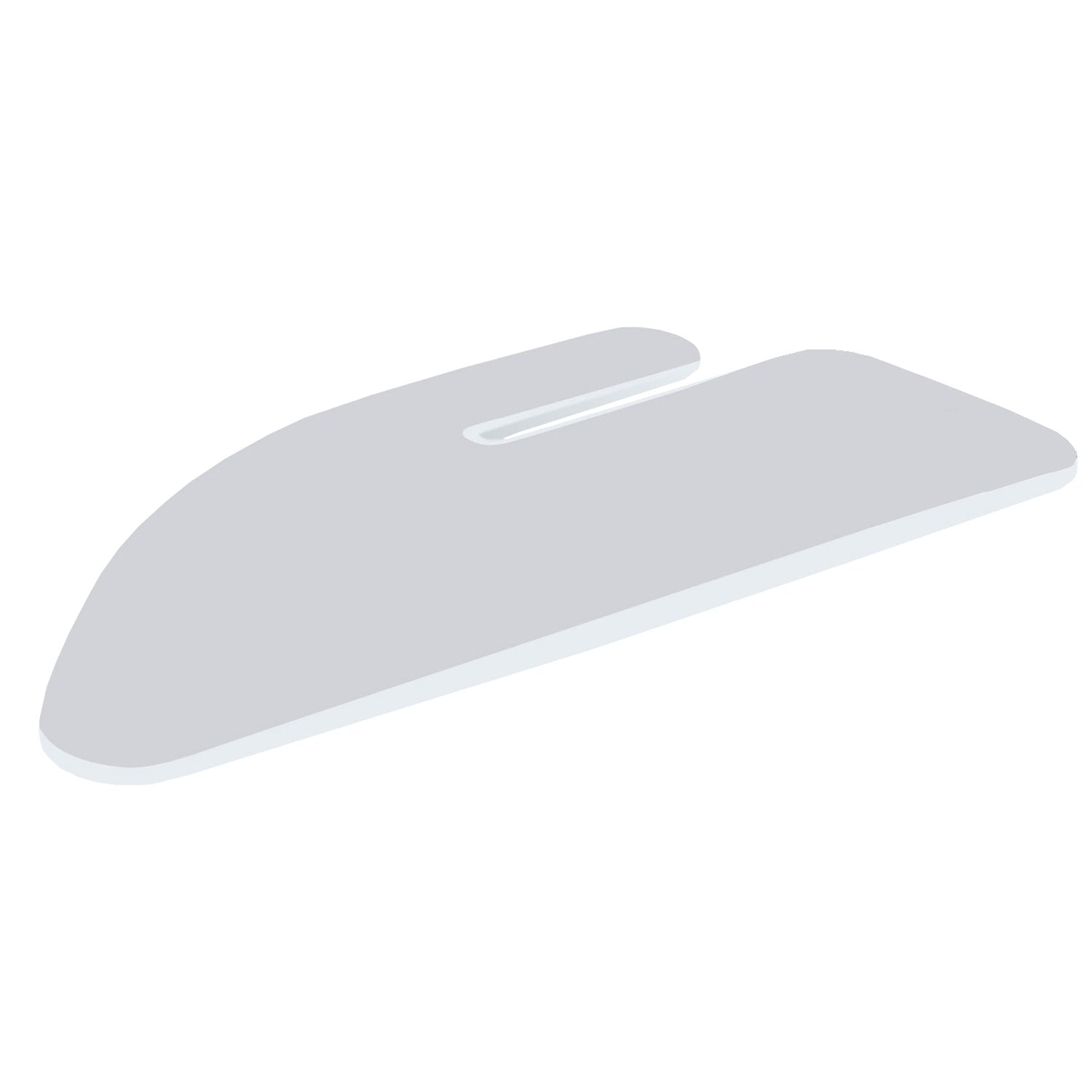 Copriasse Ricambio Asse da Stiro Festival 125x48 cm Cotone Spugna Feltro Grigio