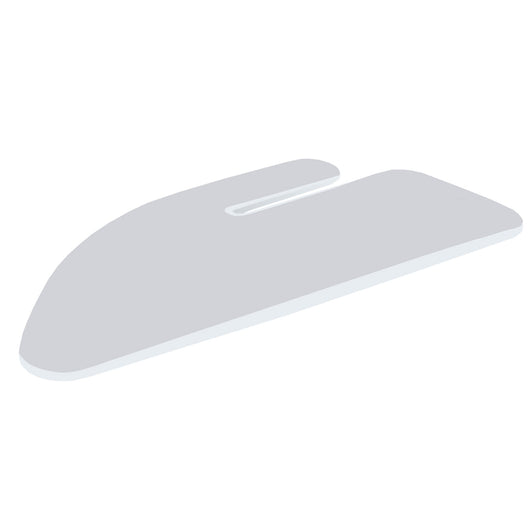 Copriasse Ricambio Asse da Stiro Festival 125x48 cm Cotone Spugna Feltro Grigio