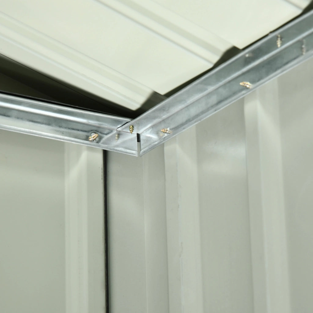 Garage per Robot Tagliaerba ¨C zephmum ¨C Acciaio Galvanizzato 87x103x66 cm Grigio