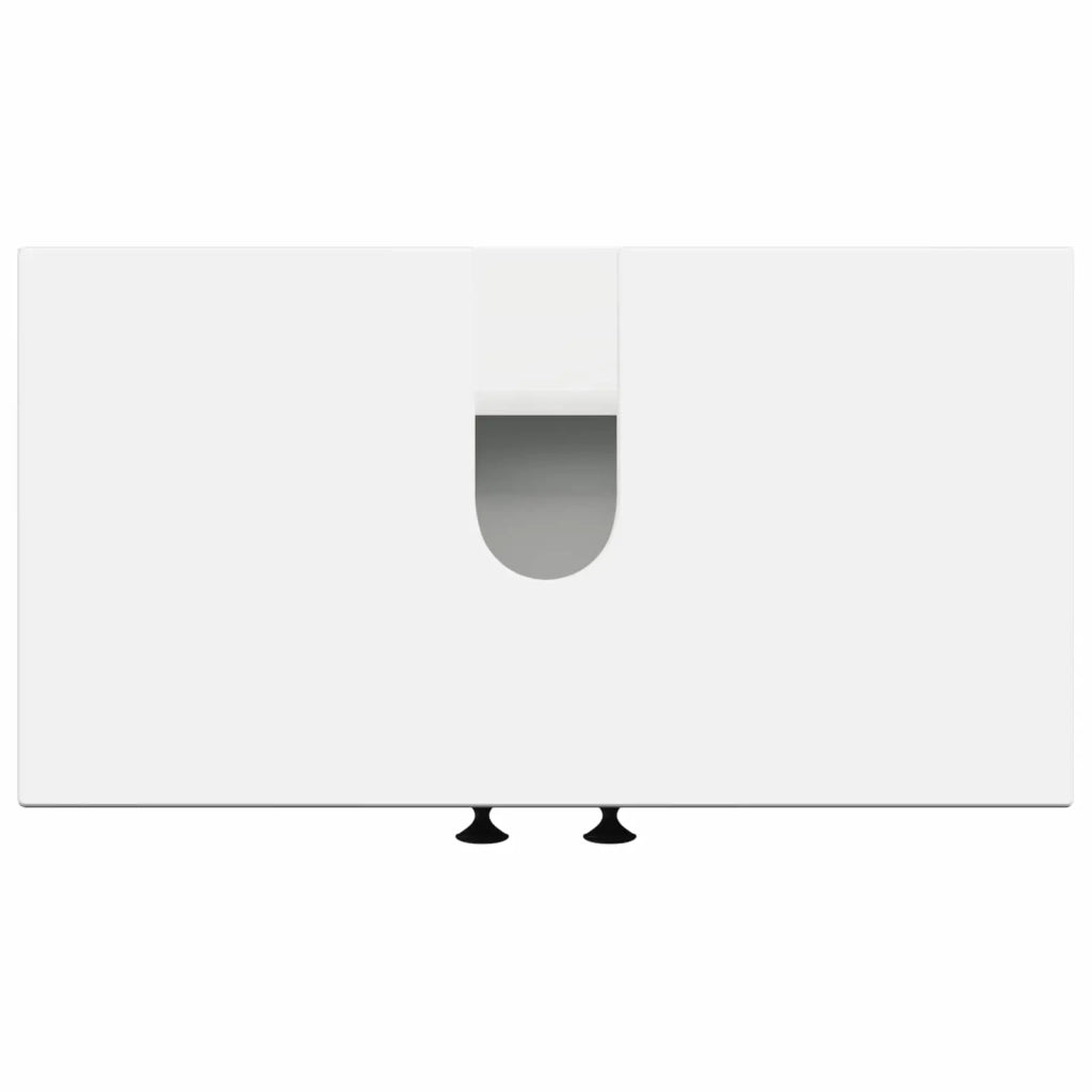 Armadio per Lavabo da Bagno BREDA Bianco Lucido 897449