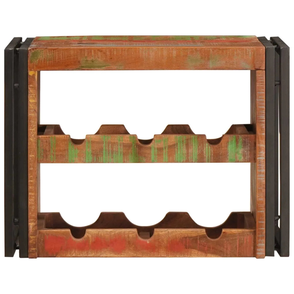 Portabottiglie Marrone 60 x 45 x 33 cm Legno massello riciclato CFW9645355