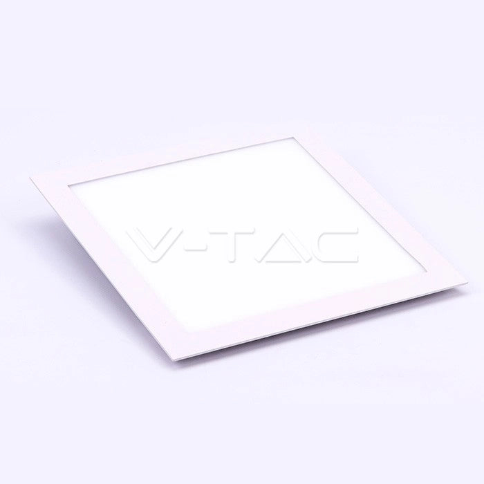 V-TAC VT-624SQ Pannello led incasso quadrato 24W chip samsung bianco freddo 6400K + driver - SKU 723