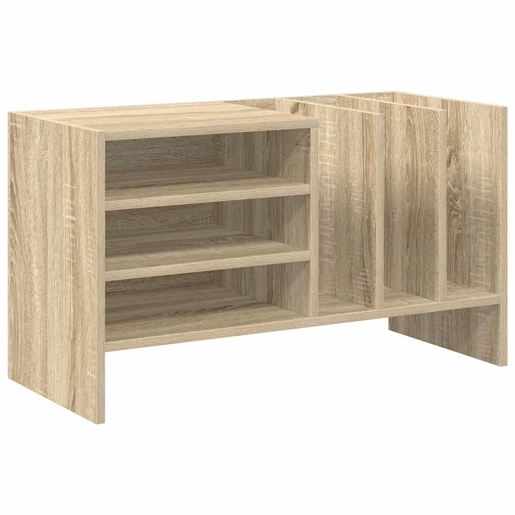 Mobile porta vinili Rovere Sonoma 78.5 x 35 x 45 cm