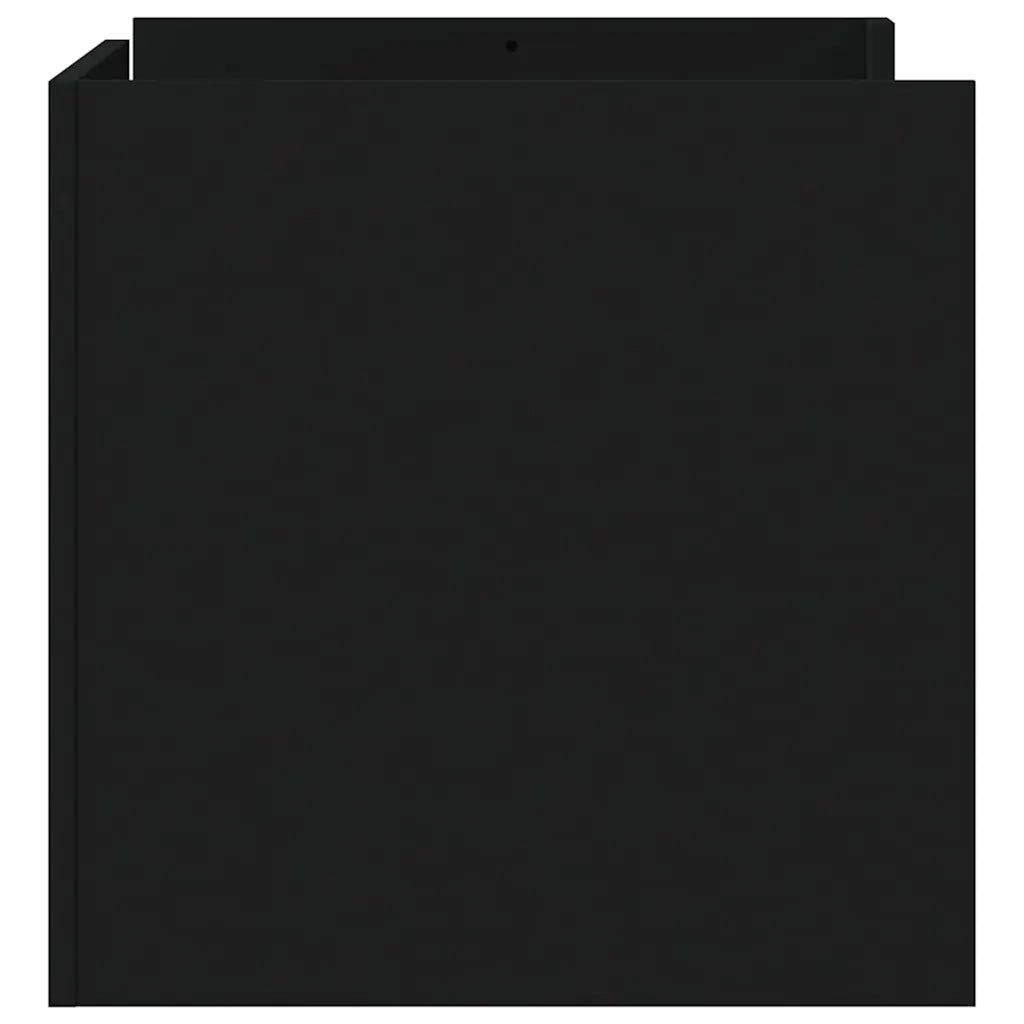 Tavolino da salotto | Tavolino da caff¨¨ | Tavolino da Soggiorno Nero 80x50x50 cm in Legno Multistrato
