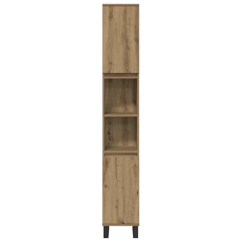 Set di mobili per il bagno 3 pcs Marrone Legno multistrato 3378511