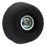 SOTTOSEDIA A CONO CON VITE NERO 30 MM CONF 8 PZ*- PLASTIMETAL- 20,0 confezione