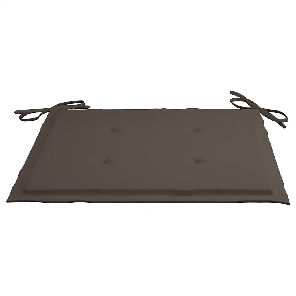 Sedie da Giardino Pieghevoli con Cuscini 6 pz Massello di Teak 3072758
