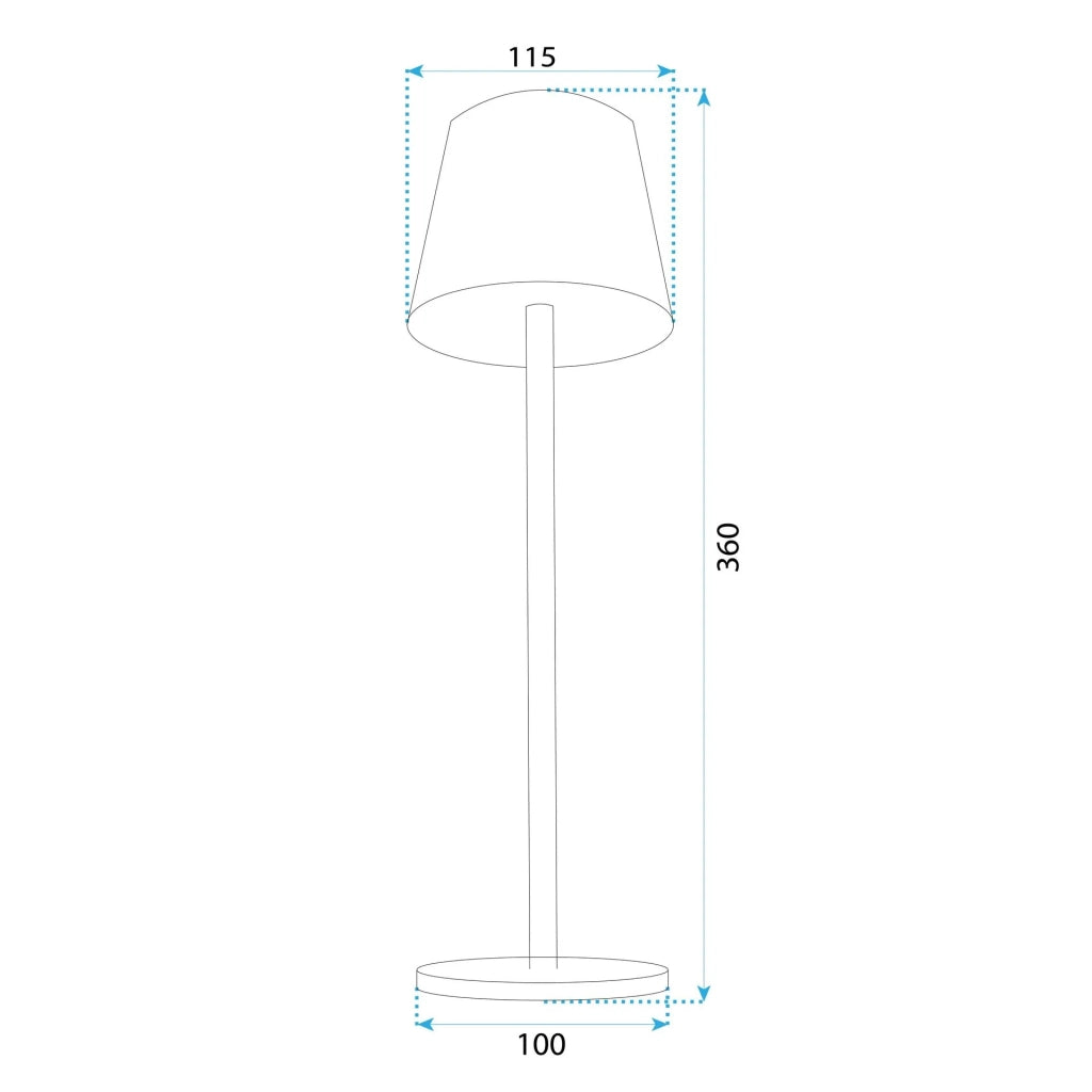 Lampada Da Comodino App1368-t Green