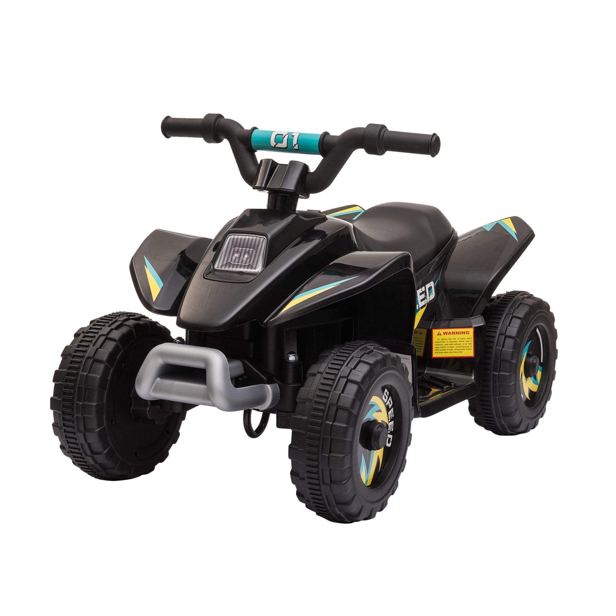 Mini Quad Elettrico per Bambini 6V Nero