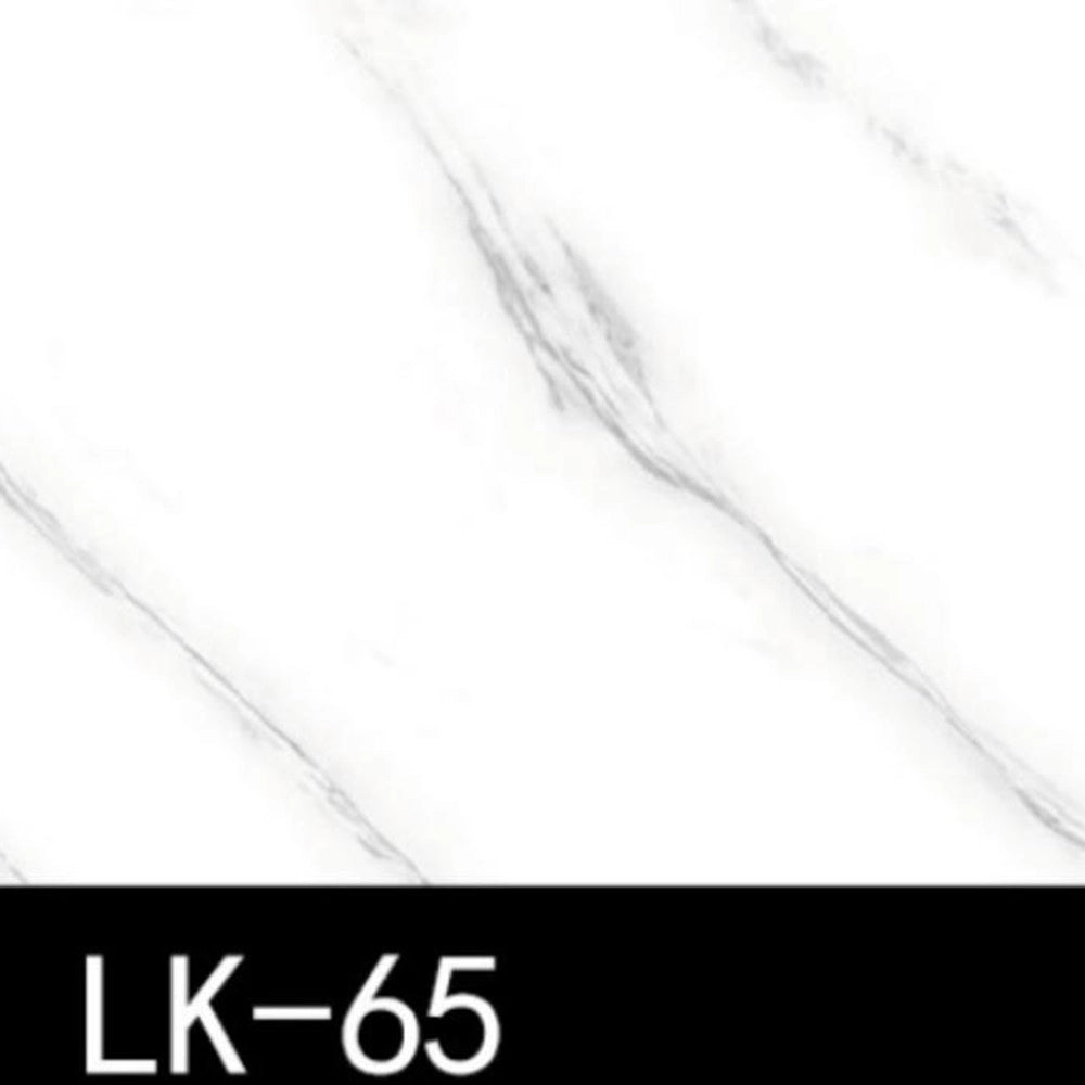Trade Shop - Pannello Adesivo Effetto Marmo Bianco Striato 120x300 Cm Pareti Paraschizzi Stanza Cucina -