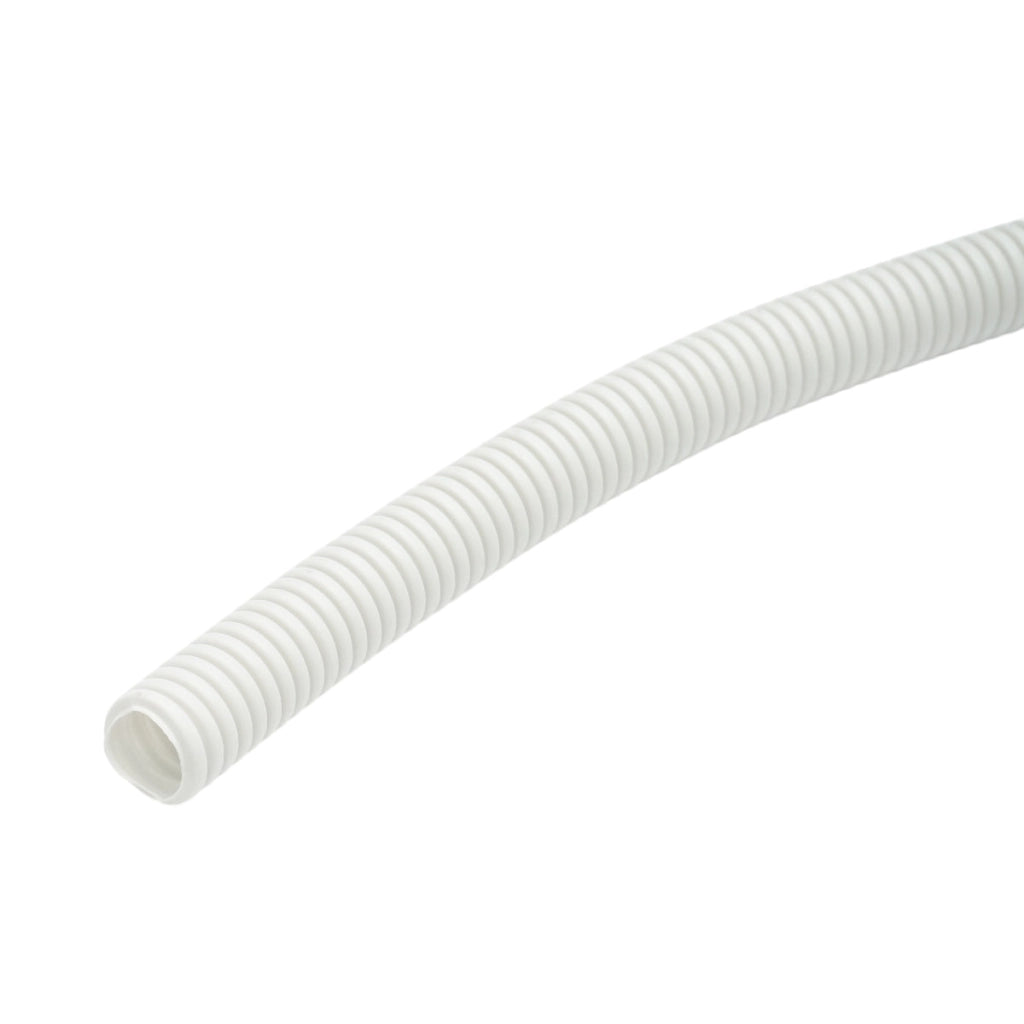 Tubo Corrugato20mm senza filettatura, ignifugo in polietilene HDPE 320N grigio 100m/rotolo
