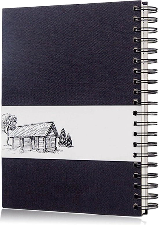 Libretto di schizzo con carta di 160 g/m² per bambini, artisti e professionisti - ideale per disegni e schizzi (26 x 19 cm)