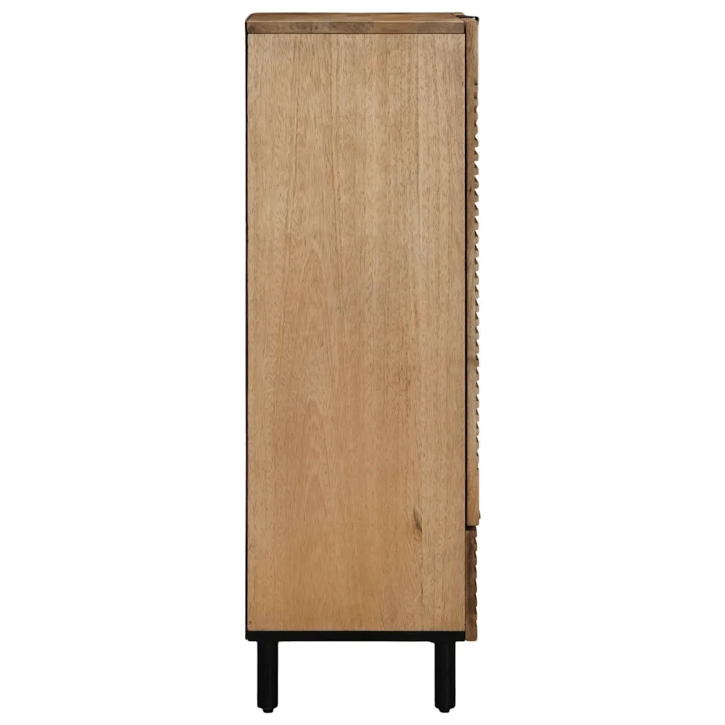 Credenza Marrone 60x33x100 cm in Legno Massello di Mango 4017750