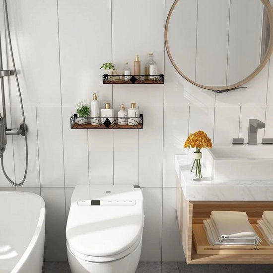 Set di 2 pannelli da parete per bagno e cucina - Decorazione sorprendente