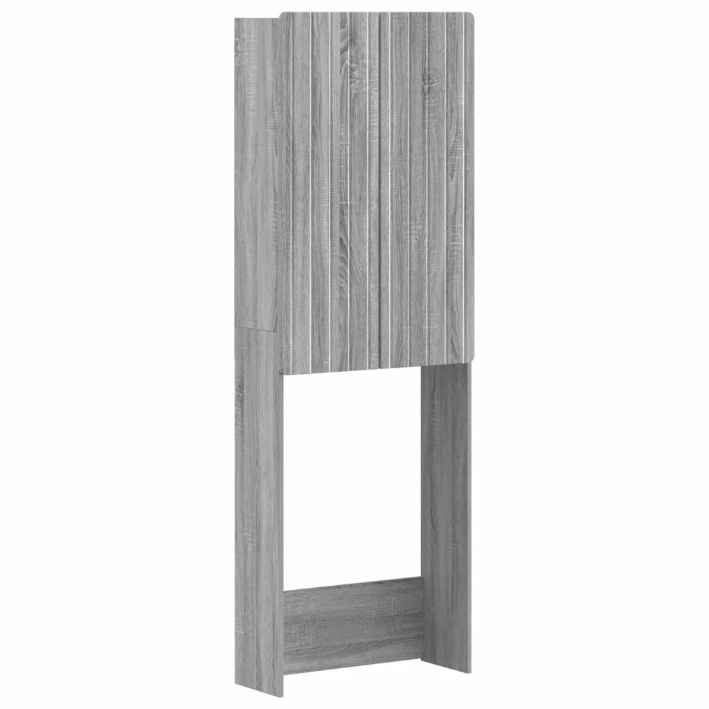 Mobile Bagno ZWOLLE Sonoma grigio 66 x 25,5 x 190 cm 896481