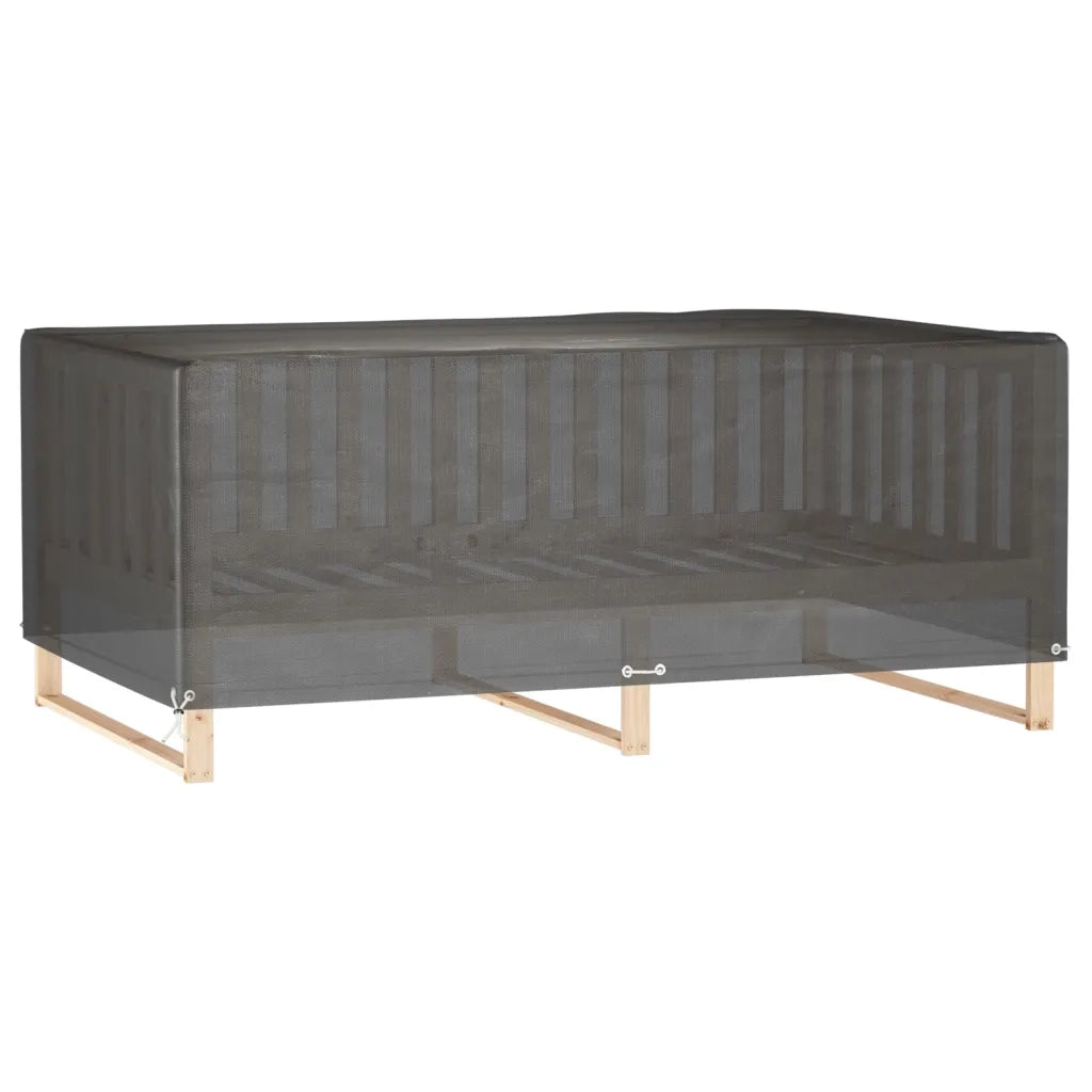 Copri Mobili Giardino 2pz 12Occhielli 227x152x65cm Rettangolare