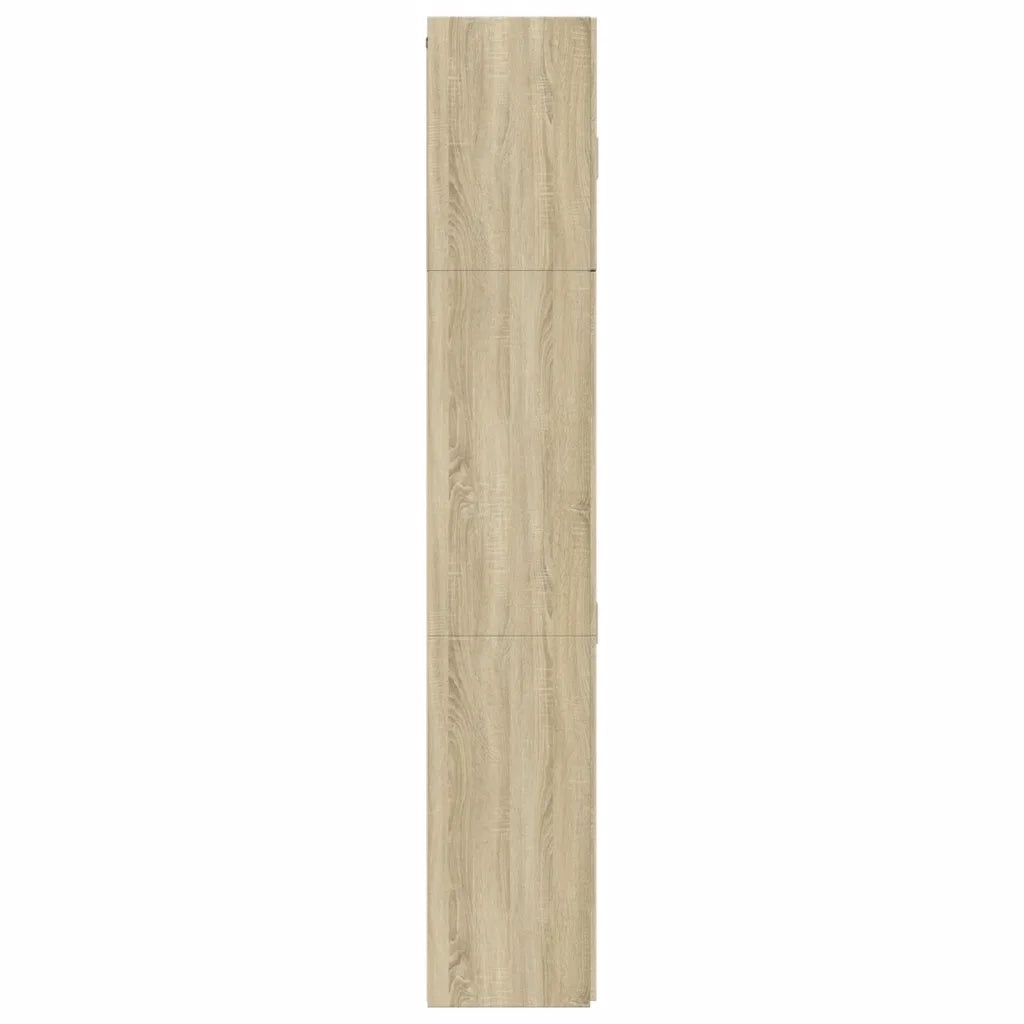 vidaXL Credenza Rovere Sonoma 80x42,5x249 cm in Legno Multistrato