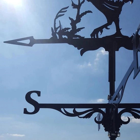 Decorazione di Giardino in Acciaio con Motivo di Animali - Ornamento per Dintorni e Terrazze - Decorazione per Esterni e Interni con Motivo di Animali