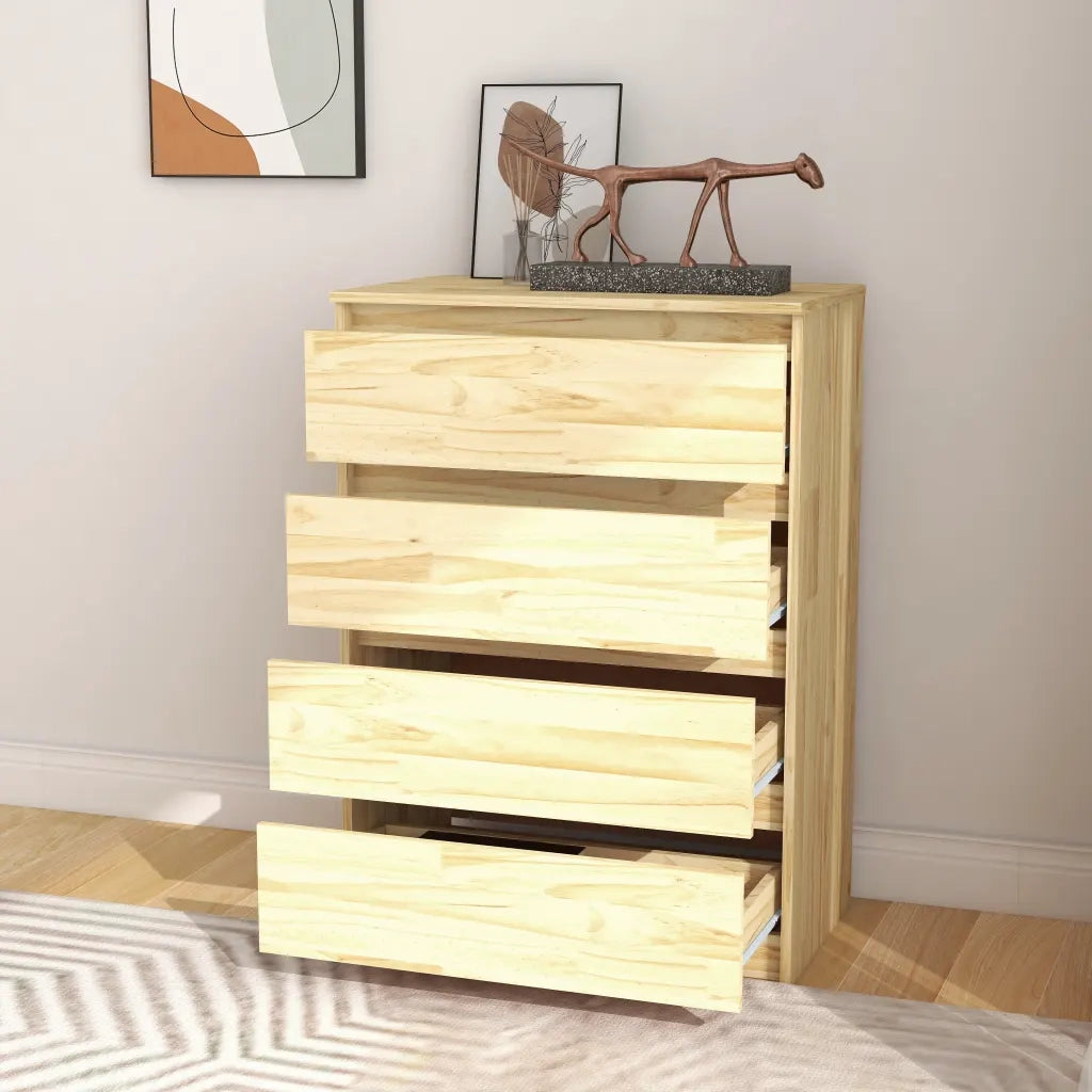 Credenza 60x36x84 cm in Legno Massello di Pino cod mxl 6119