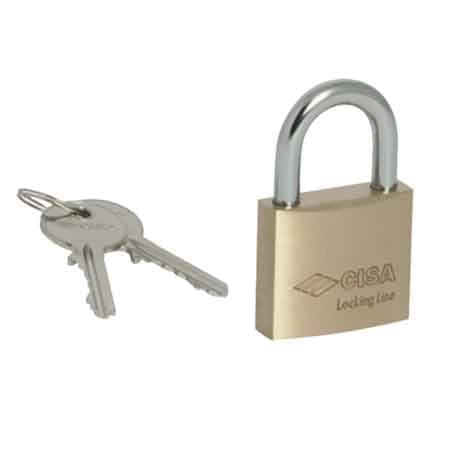 LUCCHETTO AD ARCO STANDARD 'LOCKING LINE' CISA 70 mm - CISA