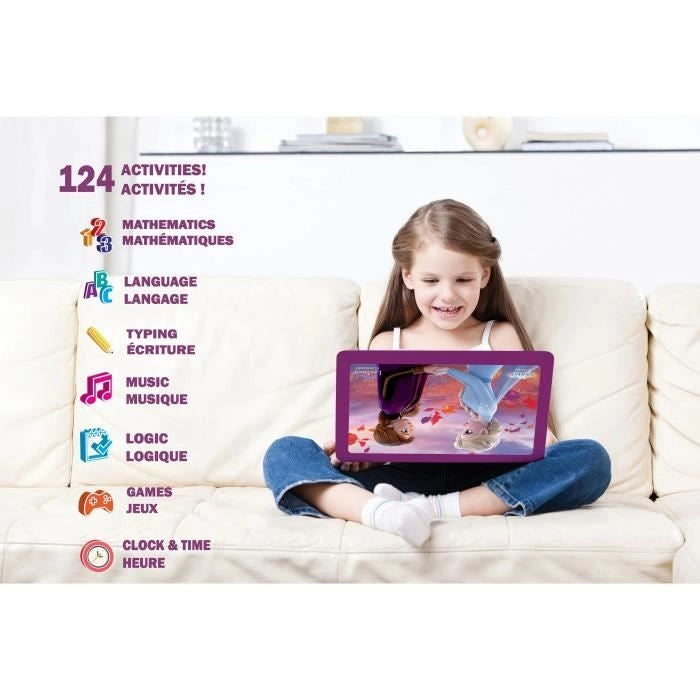 THE SNOW QUEEN Computer educativo bilingue (FR / EN) bambino LEXIBOOK - 124 attività