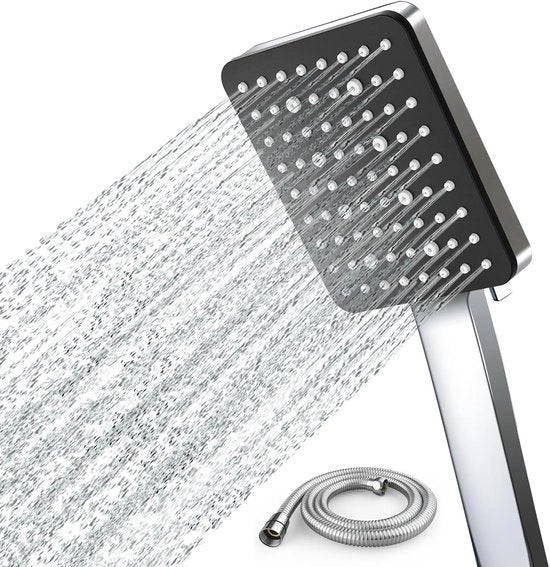 Douchetta manuale con slang - Douchetta esterna con 6 tipi di getto - Nero mat 

Modello: 
Specifica tecnica: 
Codice prodotto: