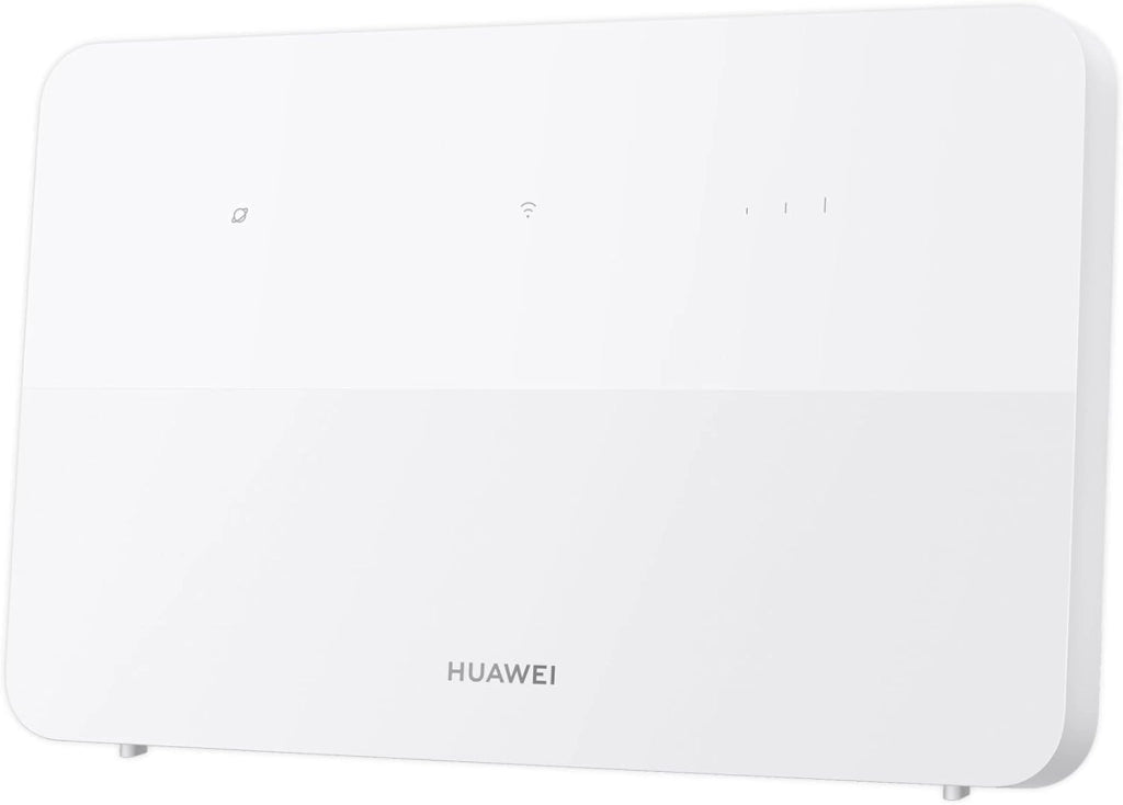 HUAWEI Router 4G+ CPE 5, B636, Router SIM LTE, Cat 7+, DL 400Mbps/UL 200Mbps, Wi-Fi 6 AX3000, 1 LAN/WAN+3 LAN, Copertura del Segnale di Livello Industriale, 30 Mesi di Garanzia