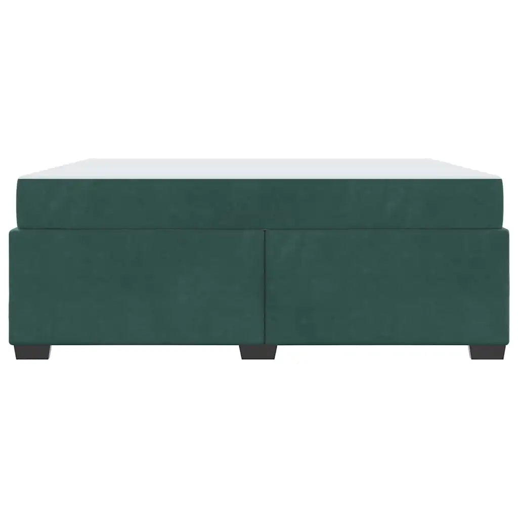 Struttura del letto Verde Scuro 180 x 200 cm Tessuto 3399305