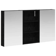 Set di Armadi da Bagno | Armadio da bagno con lo scaffale 3 pz 90 x 10,5 x 50 cm