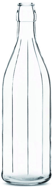 BOTTIGLIA VETRO COSTOLATA lt. 1 20.00 pz