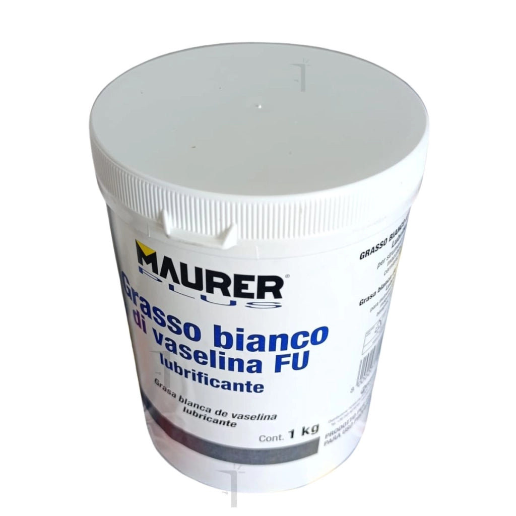 Grasso Bianco Vaselina 1 kg Lubrificante Cerniere Serrature Macchine