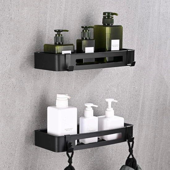 Scaffalatura per spezie, mensola angolare per cucina bagno 29,97 x 12,95 x 4,83 cm