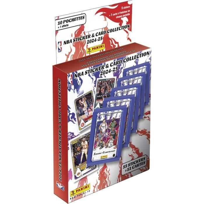 Blister - PANINI - NBA US basket 2024/25 - 10 bustine