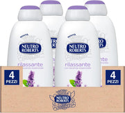 NEUTRO ROBERTS BAGNOSCHIUMA DERMAZERO 4 FLACONI DA 600 ML RILASSANTE LAVANDA