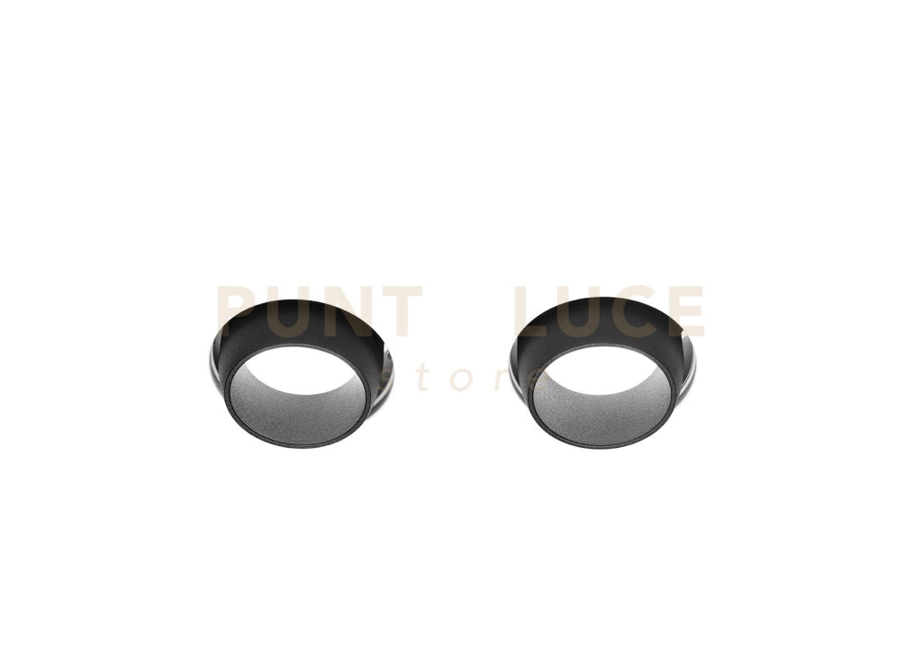 LELANTO faretto Incasso Orientabile 2 Luci Nero attacco GU10 l.20cm