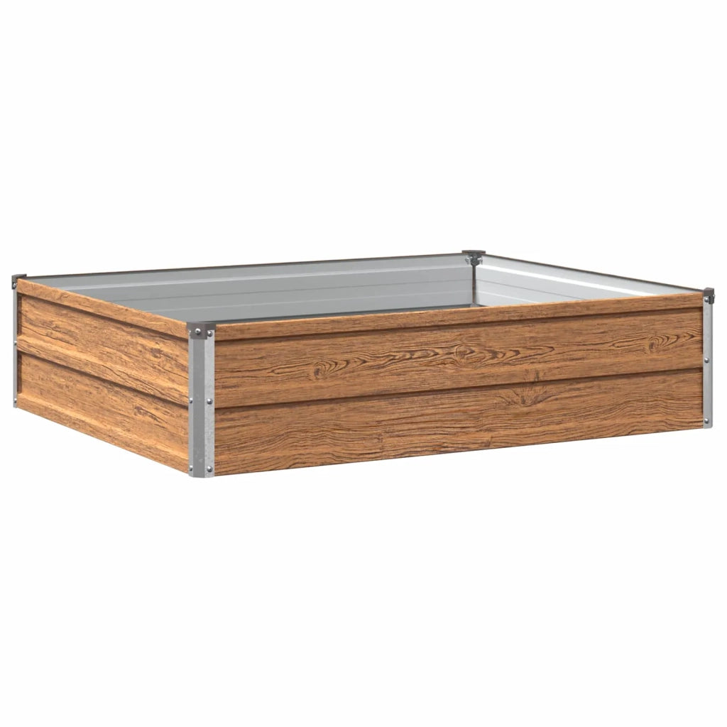 Letto rialzato da giardino Marrone legno 100 x 80 x 24 cm 8006460