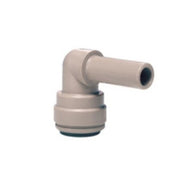 John-Guest Serie PI220808S -  Colore Grigio Gomito con Codolo Ø Tubo ¼