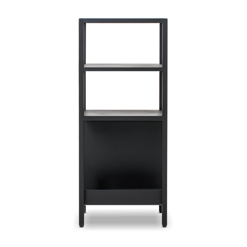 Bandha - Scaffale in metallo con 4 ripiani 85x35x20 cm