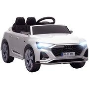Auto Elettrica per Bambini Audi Q8 12V ¨C Xylo ¨C Bianco con Telecomando e Luci LED