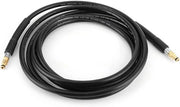 Serpentino per pulitore ad alta pressione - 10m - Sostituzione del serpentino per pulitore ad alta pressione - Duraturo - Adatto per Karcher K2/K3/K4/K5 e altri modelli - Nero