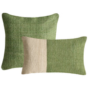 Set di 2 cuscini decorativi in tessuto di cotone verde 45/30 x 45/50 cm Cuscino decorativo