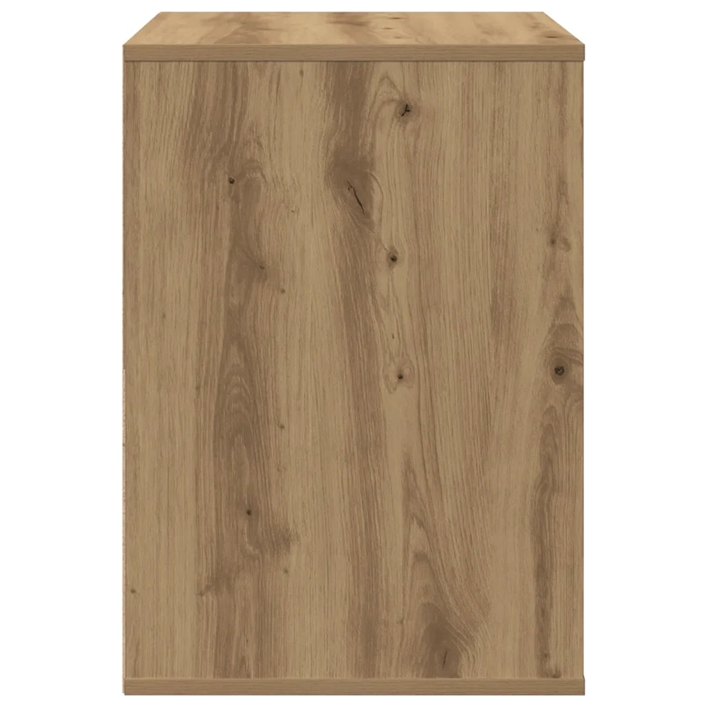 vidaXL Cassettiera Angolare Rovere Artigianale 40x41x58cm Multistrato