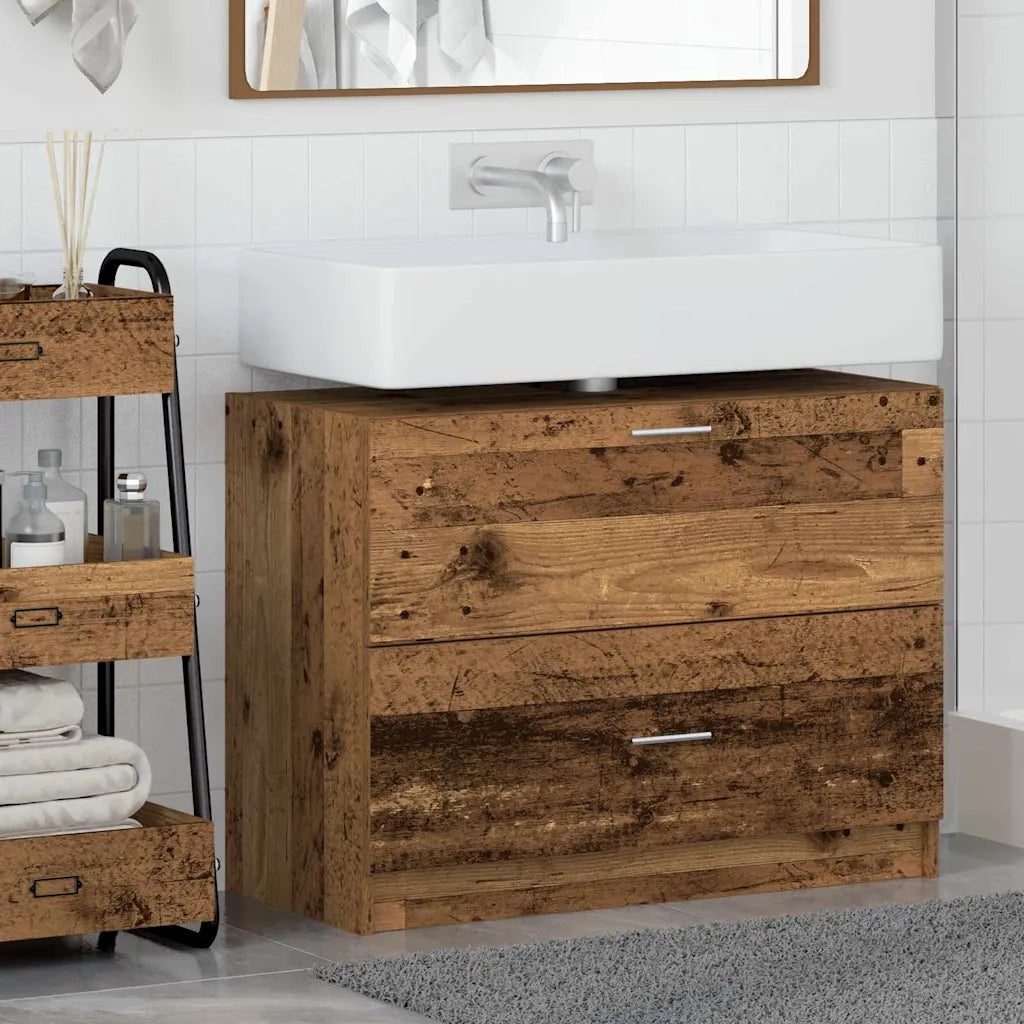 Mobile da Bagno Legno vecchio 78 x 37 x 59 cm Legno multistrato 868830